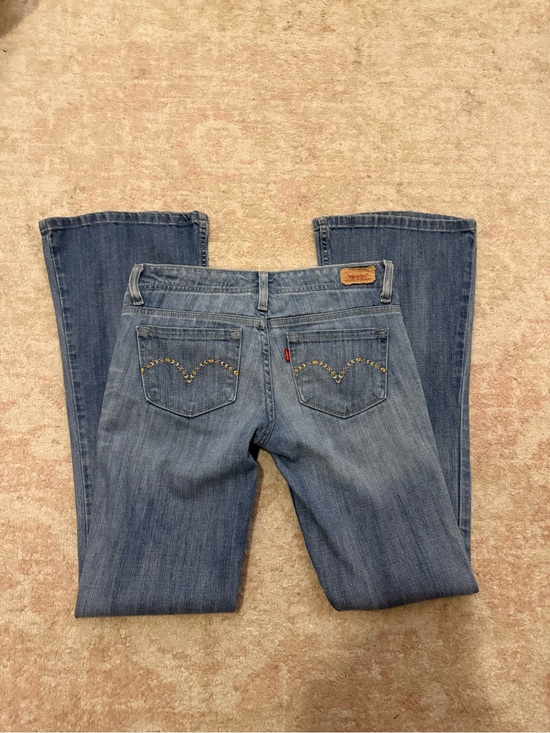 Levi's Denim - Vintage Y2K Levi's Women's embroidered jeans (bootcut) size 1
